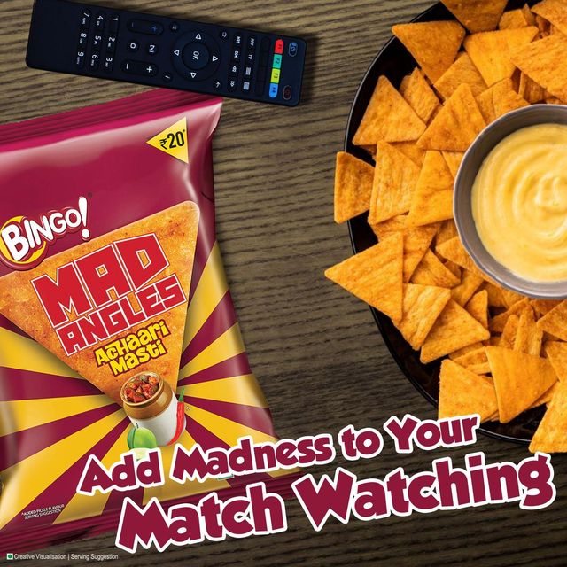 Bingo! Mad Angles Achaari Masti Crisps