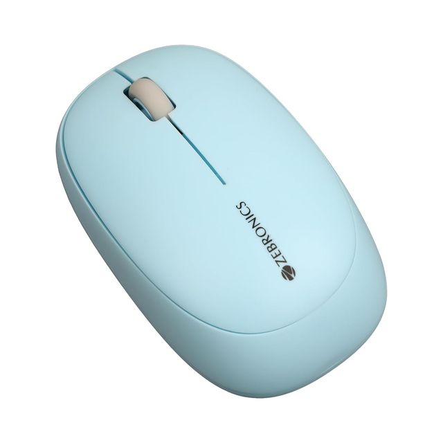 Zebronics Companion 104 2.4Ghz Wireless Keyboard & Mouse Combo, 100 Keys (Blue)