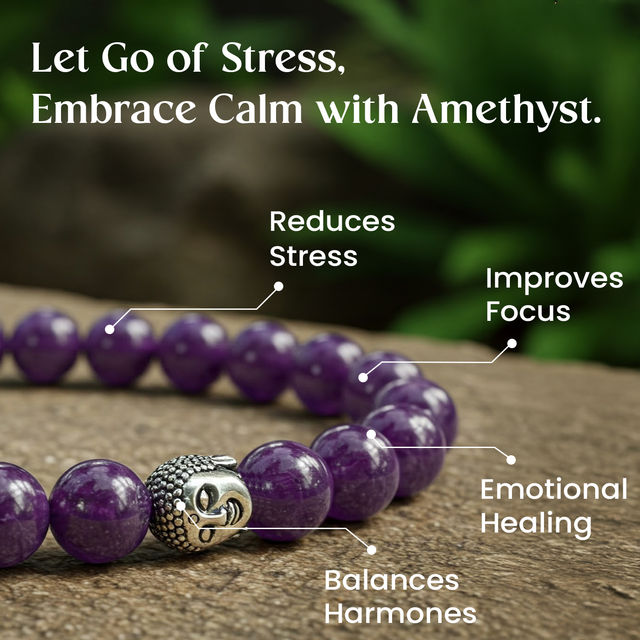 Astrotalk Amethyst Bracelet