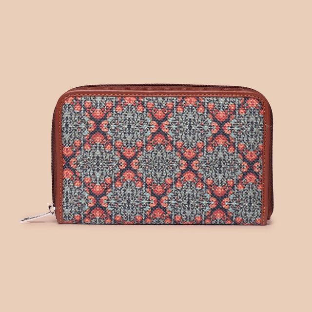 Zouk Women's Vegan Leather Wallets | Multicolour - One Size