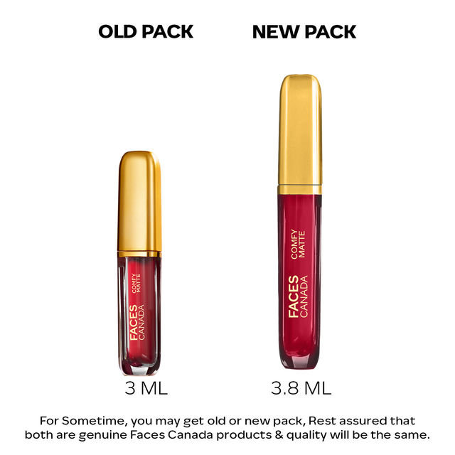 Faces Canada Comfy Matte Lip Color  - On My Way One Stroke Application