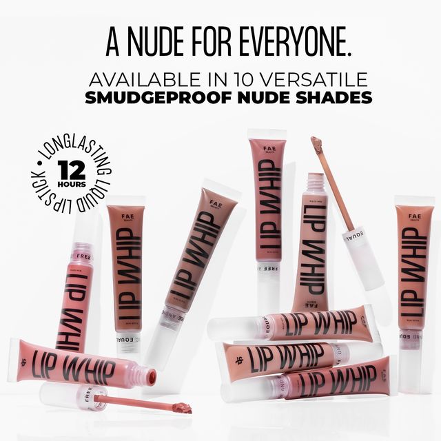 Fae Beauty Lip Whip 12H Matte Liquid Lipstick Enriched With Vitamin E And Cherry Coffee - Safeword