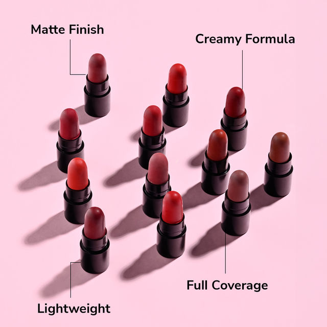 Mila Beaute Minis Pout Party Lipstick Fits All Pocket Set B