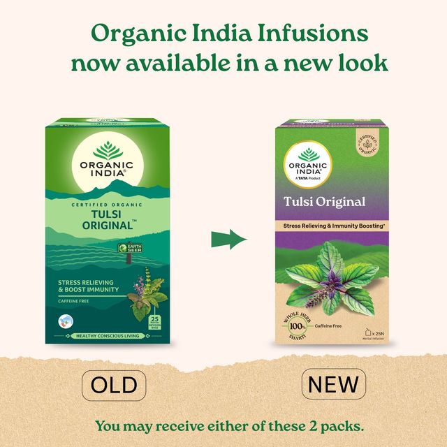 Organic India Tulsi Organic Herbal Tea