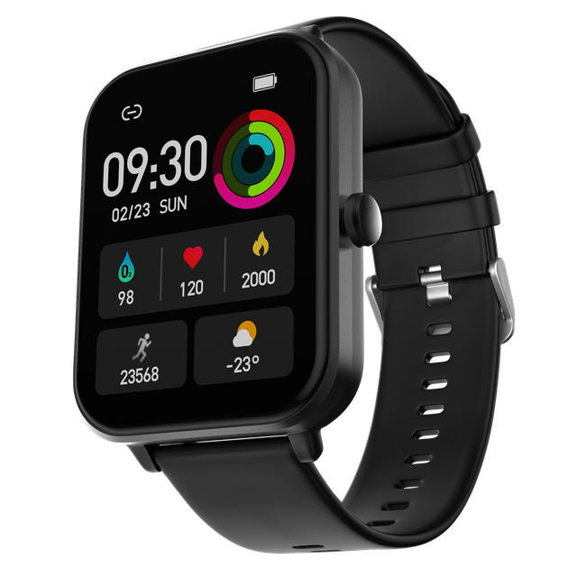 Fire-Boltt Ninja Calling Pro Plus Smartwatch | 1.83" Display | BT Calling - Black