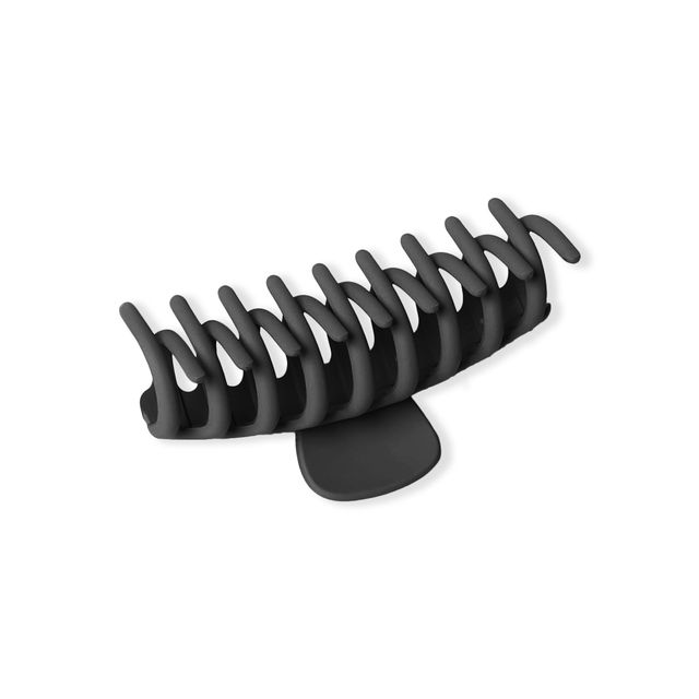 Prolume Cylindrical Claw Clips Hair Accessories For Women/Girl (Black,Brown)