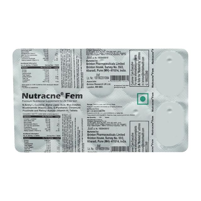 Nutracne Fem Tablet