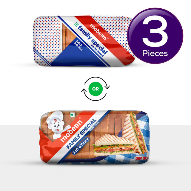 Modern Family Special White Bread 400 g Combo