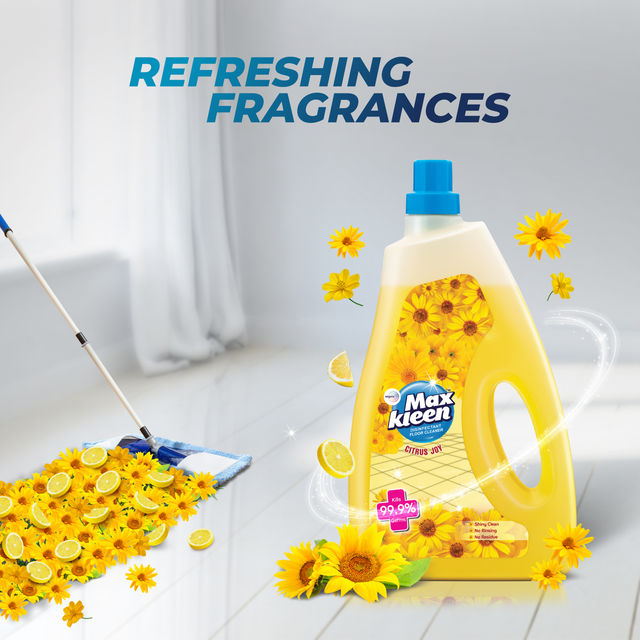 Maxkleen Citrus Joy Disinfectant Floor Cleaner | Can
