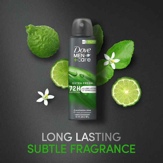 Dove Men+Care Extra Fresh Dry Spray Antiperspirant | 48H Protection