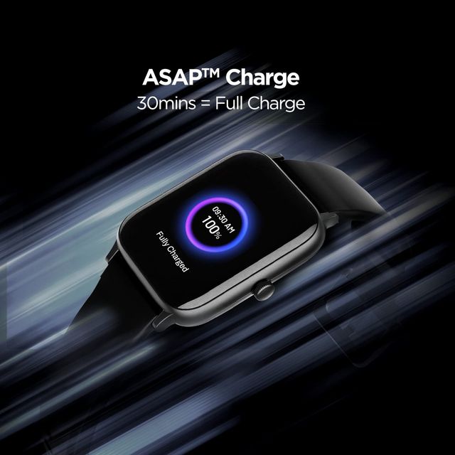 boAt Xtend Pro 1.78" AMOLED Display with Fast Charge - Active Black