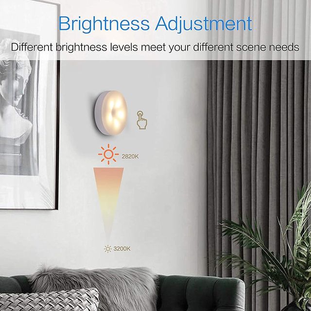 Quace Round Motion Sensor Light