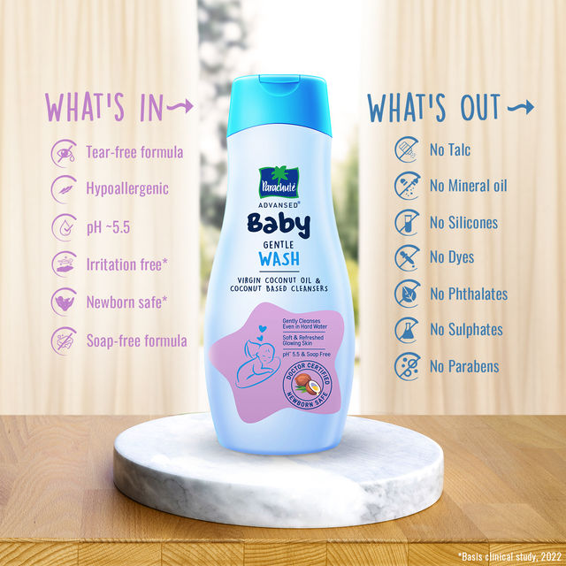 Parachute Advansed Baby Gentle Wash For Kids