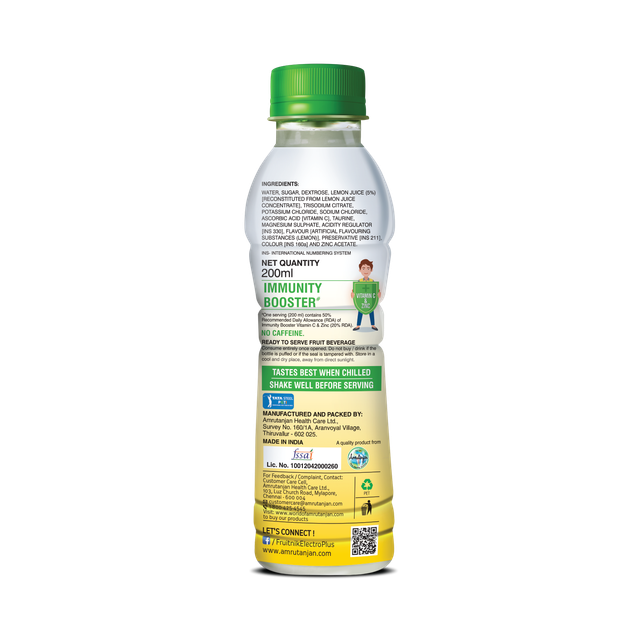 Amrutanjan Electroplus Rehydrate Orange Drink