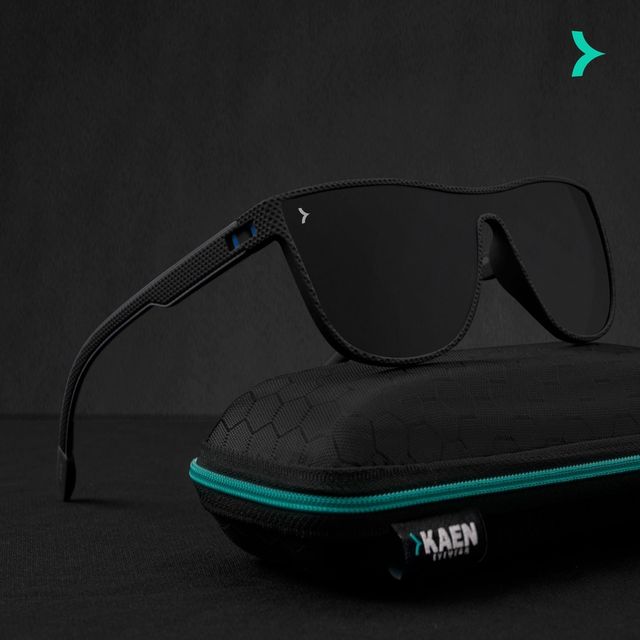 Eyewearlabs Men Sunglassses KAEN Krew Black Wayfarer