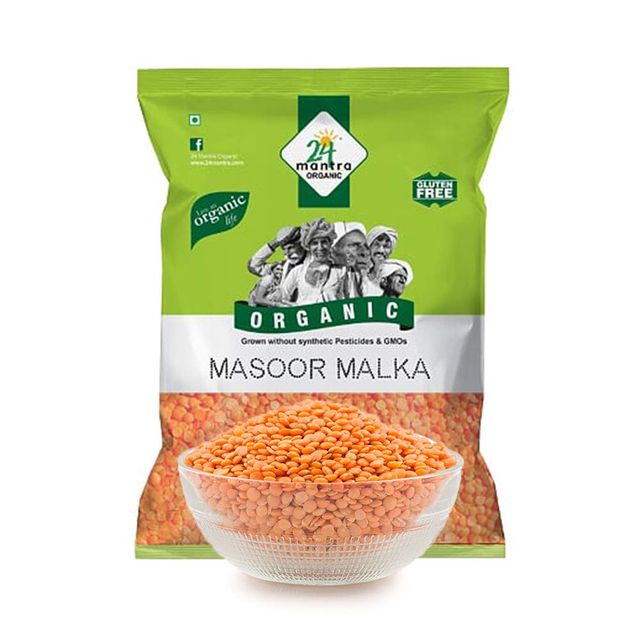 24 Mantra Organic Lentil Malka Dal