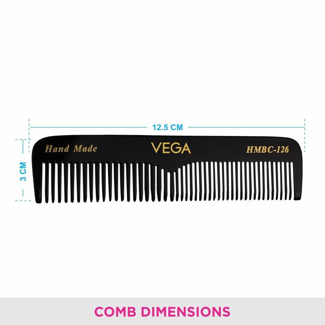 VEGA Pocket Hair Comb for Men and Women, (HMBC-126)