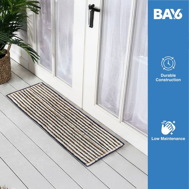 BAY6 Sona Microfibre Doormat - Brown - 50 x 125 cm