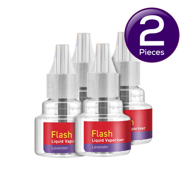 Goodknight Flash Liquid Vapourizer Lavender Mosquito Repellent Refill 180 ml Combo
