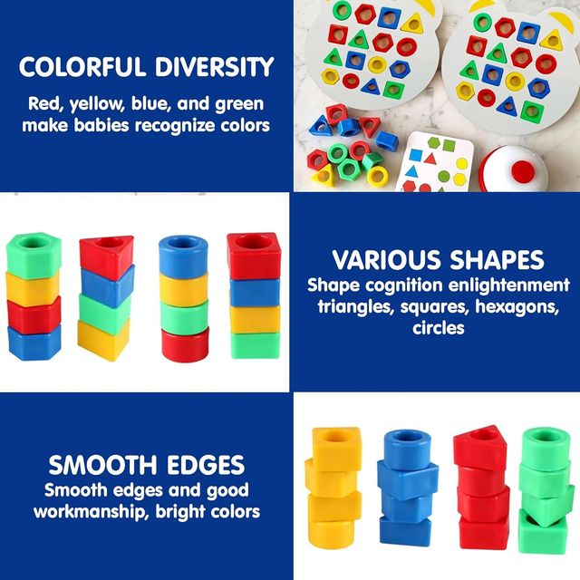 Kidology Children Learning and Educational Geometric Shape Puzzle Quick Matching Board Game