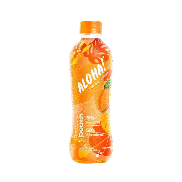 Aloha Flavoured Soft drink - Peach 300 ml Combo