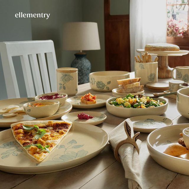 Ellementry Fiore Ceramic Nut Bowl