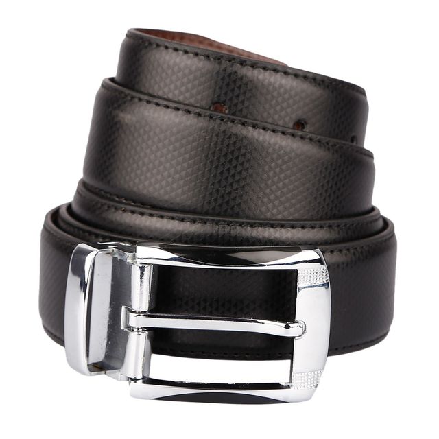 Zoro Men's Solid Vegan Leather Reversible Belt - Buy at ₹239