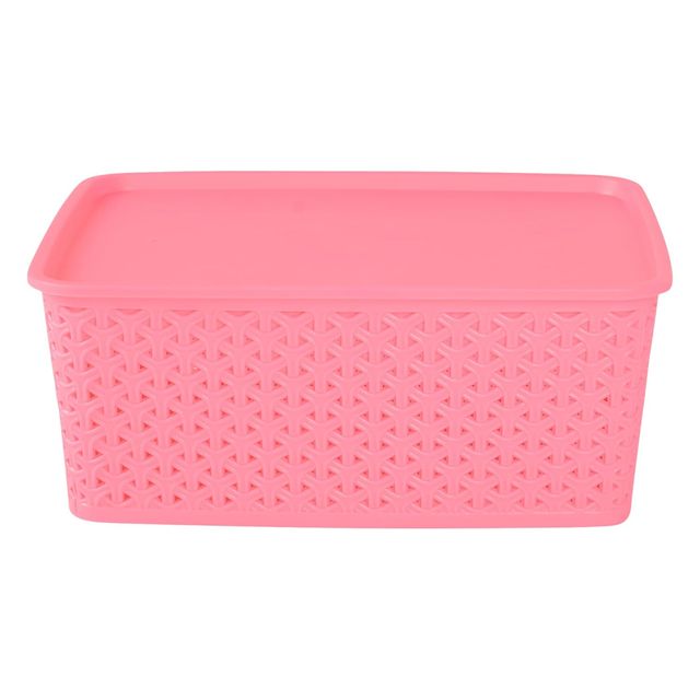 Kuber Industries 3 Pcs Stackable Storage Box Set | Multi-Purpose Organizer for Baby - Multicolor
