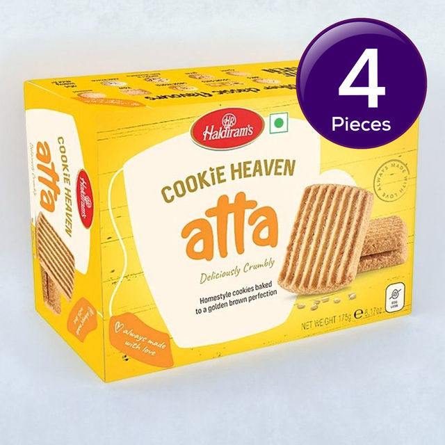 Haldirams Cookie Heaven Atta Cookies 175 g Combo