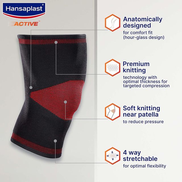 Hansaplast Active Knee Support L