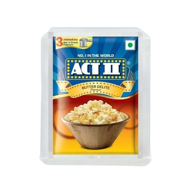 ACT II Instant Popcorn - Butter Delite | Hot & Fresh in 3 mins