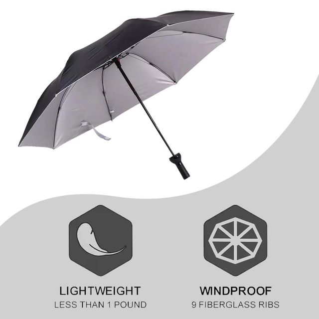 Party Propz Bottle Umbrella with hard case (Colour May Vary)