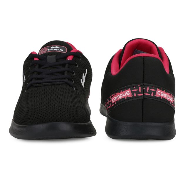 Campus Cristy Black Rani Women's Running Shoes - UK 5