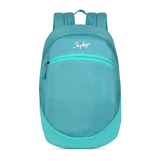 Skybags Unisex Textured Polyester 15 L Backpack | Teal - Free Size