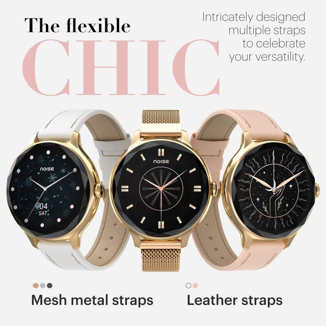 Noise NoiseFit Diva Smartwatch - Silver Link