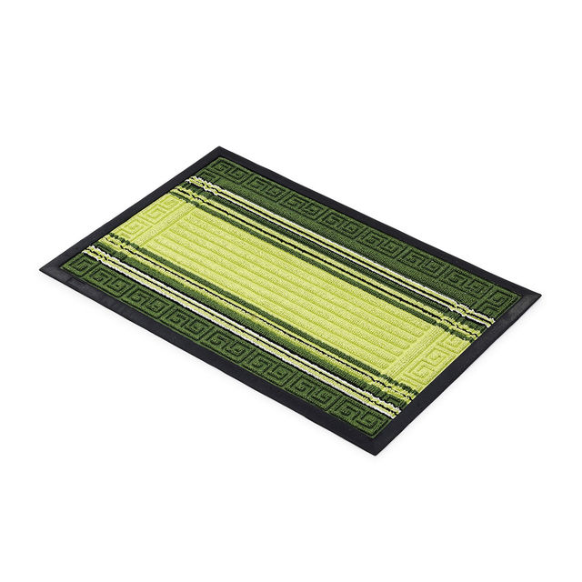 Status New Rubber Border Mat | 38 x 58 cm - Green