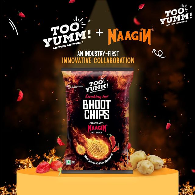 Too Yumm! Bhoot Wafers - Spicy Chips with Ghost Pepper Flavour