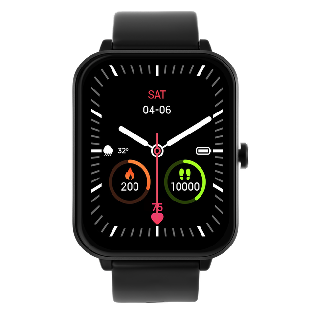 Fire-Boltt Ninja Calling Pro Plus Smartwatch | 1.83" Display | BT Calling - Black