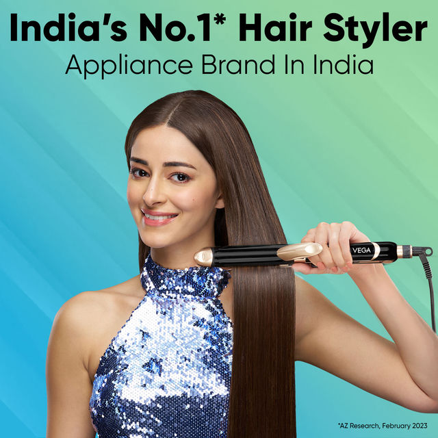 VEGA Vhscc 01 Hair Straightener - 3 in 1 Hair Styler