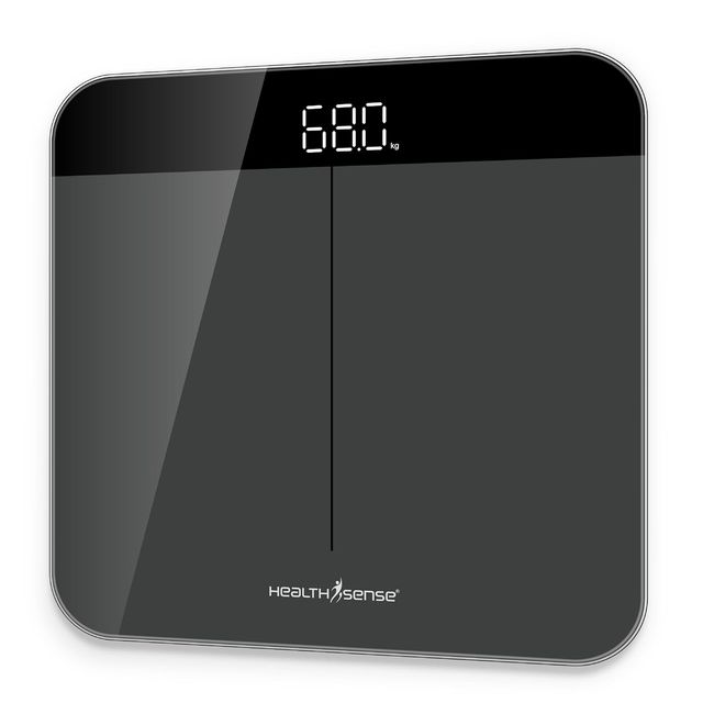 Healthsense Weight Machine For Body Weight, Error Indicator, 1 Year Warranty Dura-Glass Ps 120