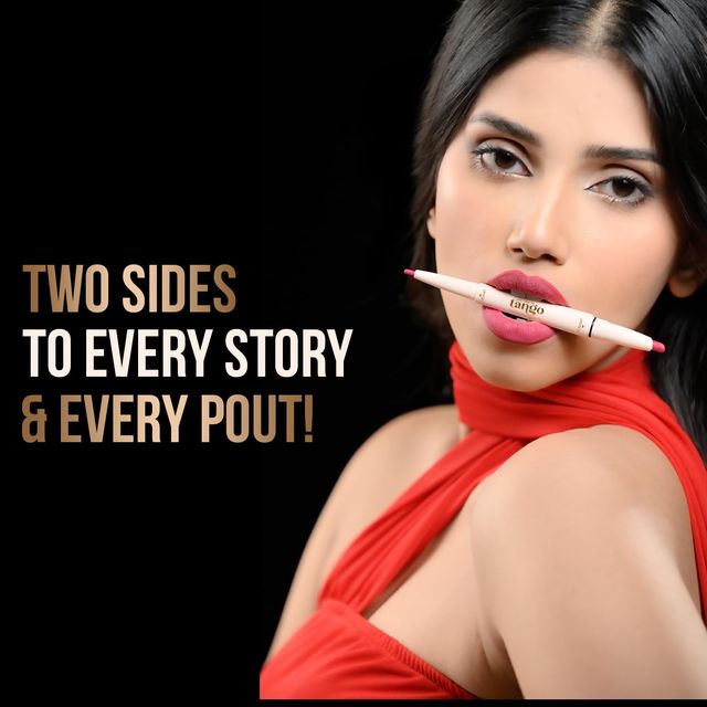 Glam21 Two To Tango Lip Liner + Lipstick Duo | Non-Transfer | Creamy Matte Finish | Red Magic-01