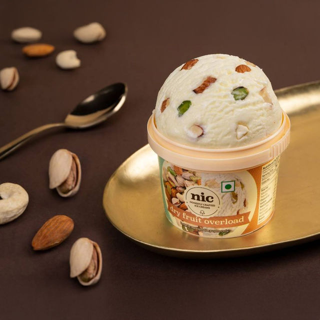 NIC Dryfruit Over Load Ice Cream Cup 100 ml Combo