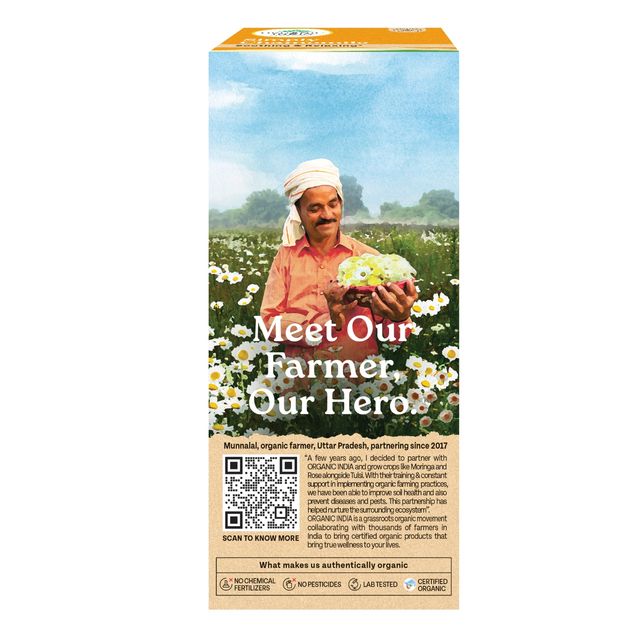 Organic India Simply Chamomile Organic Herbal Tea