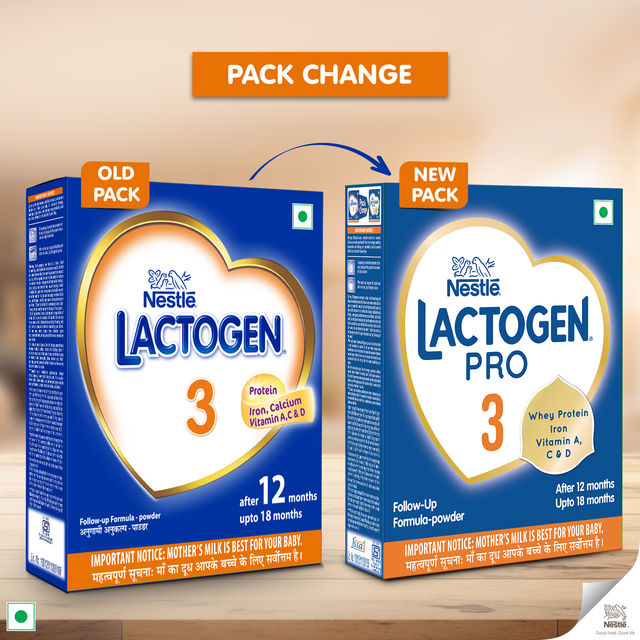 Nestle LACTOGEN Pro 3, Follow-up Formula Powder 400 g Combo