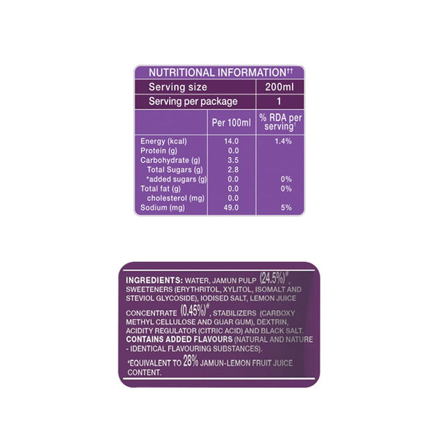 Paper Boat Jamun Drink 200 ml Combo