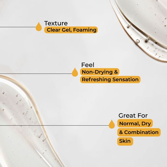 NutriGlow Vitamin C Daily Foaming Facewash | With Orange Peel | Oil Control | Sulphate Free