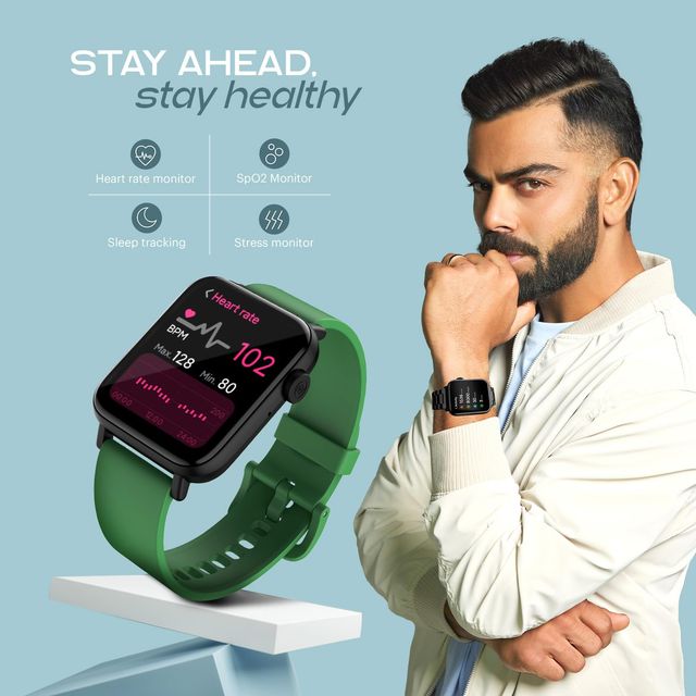Noise ColorFit Vivid Call 2 Smartwatch with Bluetooth Calling | 1.85" Display | IP68 Waterproof - Space Blue
