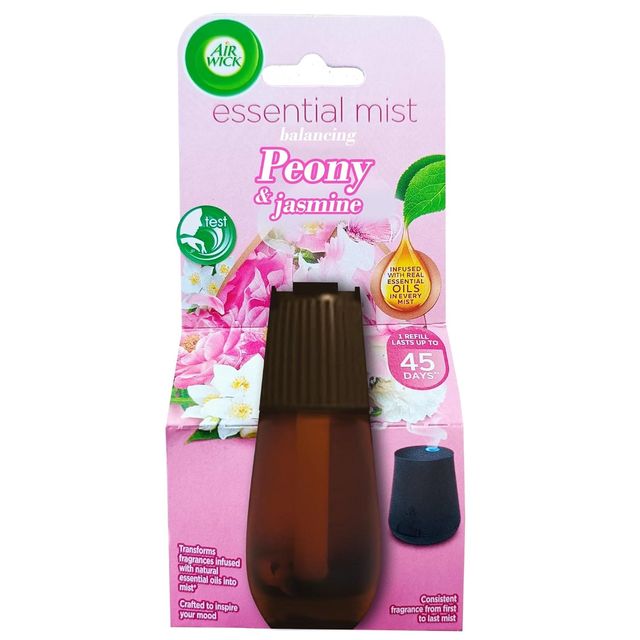 Air Wick Peony & Jasmine Essential Mist Automatic Fragrance Mist Diffuser Refill