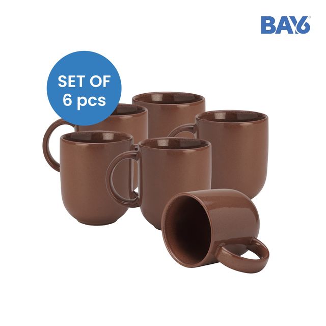 BAY6 Porcelain Small Coupe 230 ml Reactive - 6 Pcs Set - Amaco