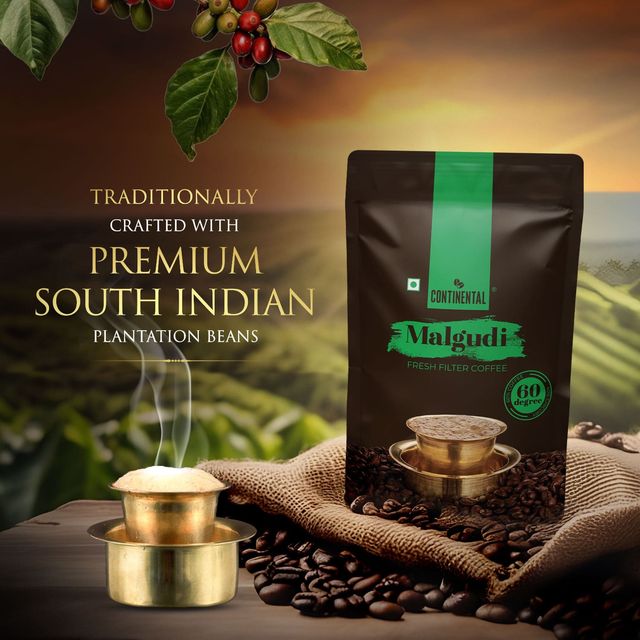 Continental Malgudi 60 Degree Filter Coffee - Pouch